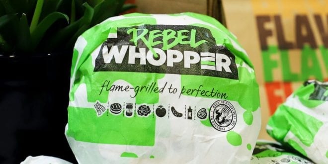 Watchdog bans Burger King's 'misleading' ads on its 100 % plant-based Rebel Whopper