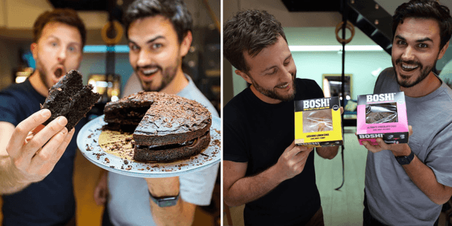BOSH! just launched its first vegan cake range in UK