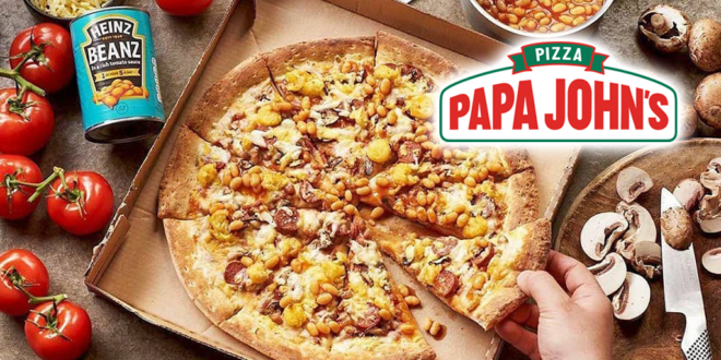 Papa John’s is launching a vegan breakfast sausage pizza with Heinz beans