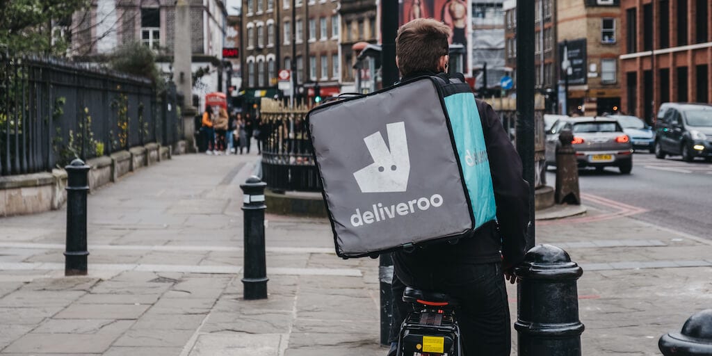 Deliveroo says vegan orders surge by 187% in 2020