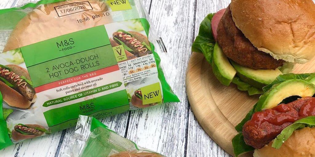 M&S has launched 'perfect for summer barbecue' vegan ‘avoca-dough’ buns