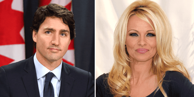 Pamela Anderson wants to be Justin Trudeau’s vegan mentor