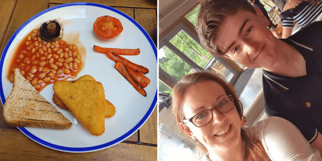 Mum horrified by pathetic-looking vegan breakfast at Center Parcs