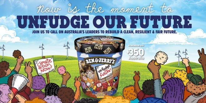 Ben & Jerry’s launches Unfudge Our Future vegan ice cream