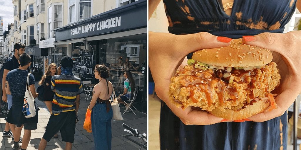 Brighton’s first vegan fried chicken shop sells out in 4 hours Day01