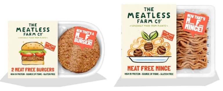 Vegan food brand Meatless Farm just released provocative 'M*** F***' campaign