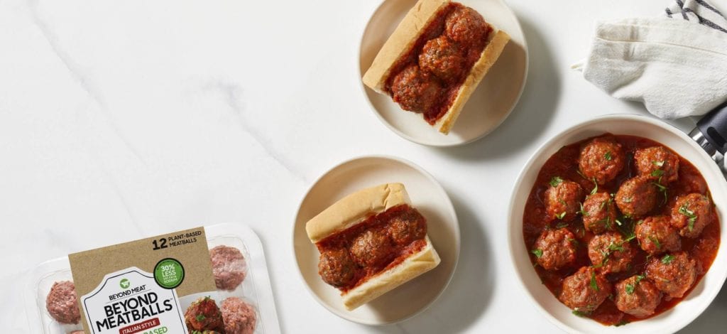 Beyond Meat just launched plant-based meatballs in grocery stores across the US