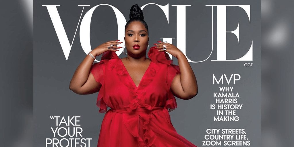 Lizzo is Vogue’s first plus-sized black cover girl