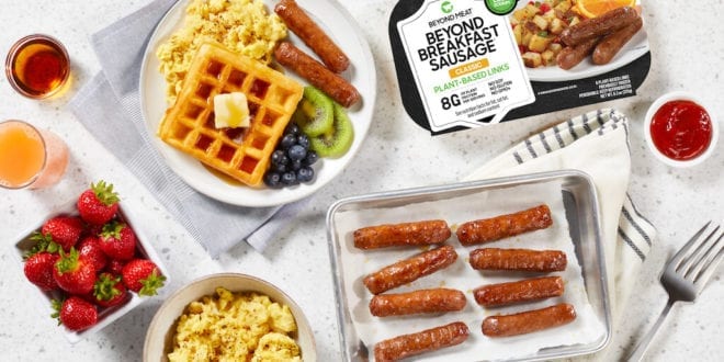 Beyond Meat launches new breakfast sausage US