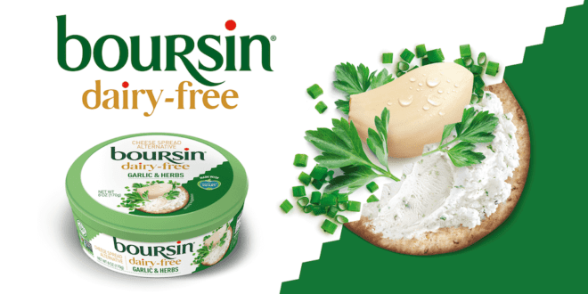 Cheese brand Boursin to launch its first vegan cheese spread October