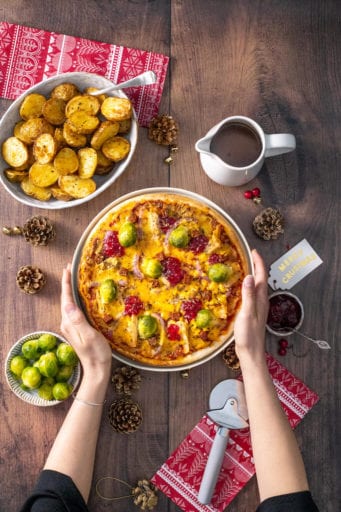 Christmas vegan pizza launches One Planet Pizza