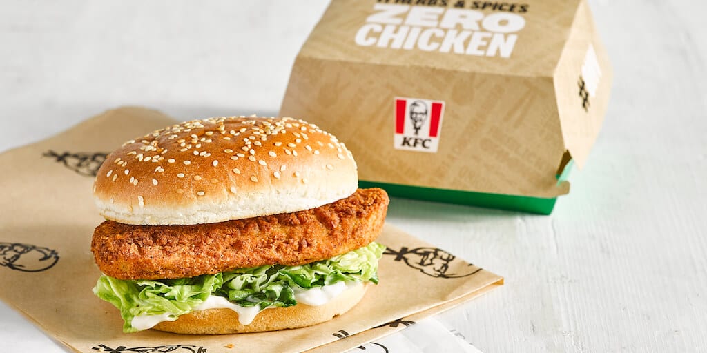 KFC wins PETA award for sell-out vegan chicken burger