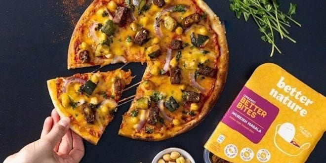 One Planet Pizza and Better Nature team up to launch ‘world’s first frozen tempeh pizza’