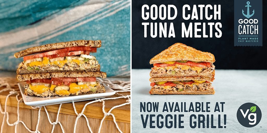 Vegan tuna melts just launched at Veggie Grill outlets across the US