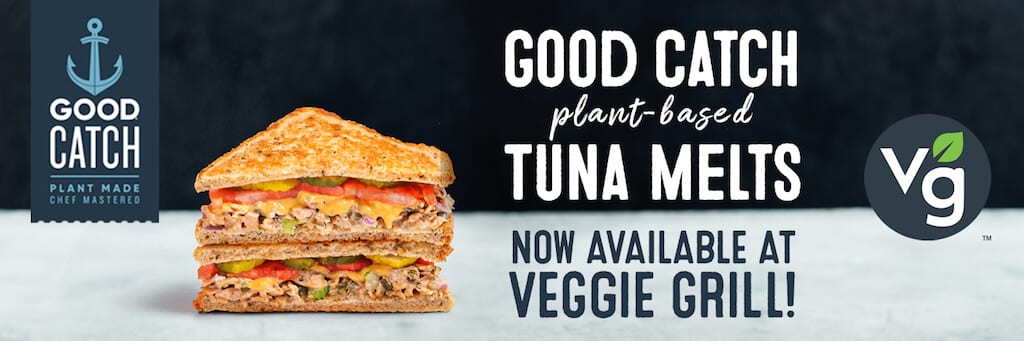 Vegan tuna melts just launched at Veggie Grill outlets across the US