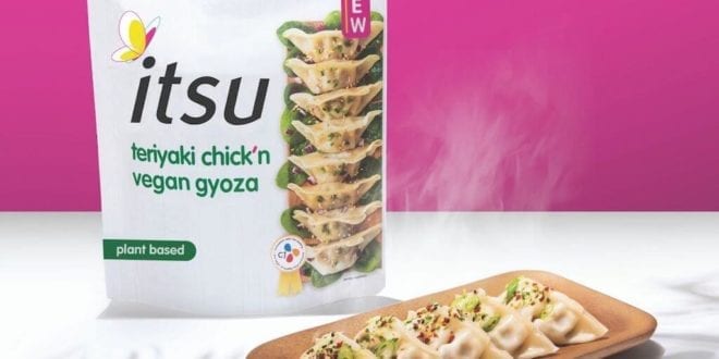 itsu launches UK’s first frozen ‘vegan meat’ gyoza