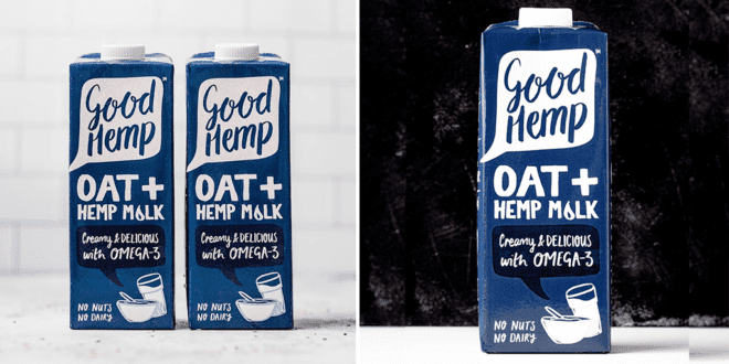 Good Hemp launches oat- hemp milk combo ‘that never ever splits’