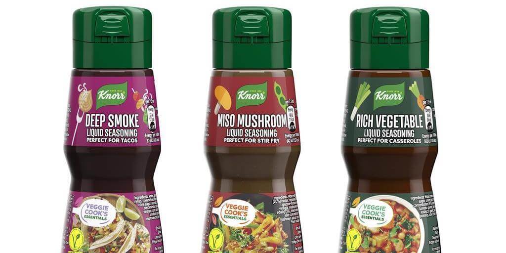 Knorr to launch first-ever vegan liquid seasoning range