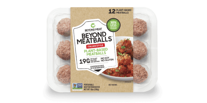 Beyond meatballs just launched at Costco outlets in the US