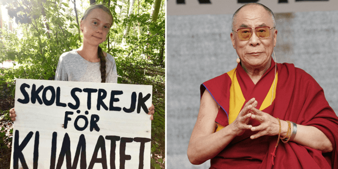 Dalai Lama and Greta Thunberg to discuss steps to combat climate change in upcoming event