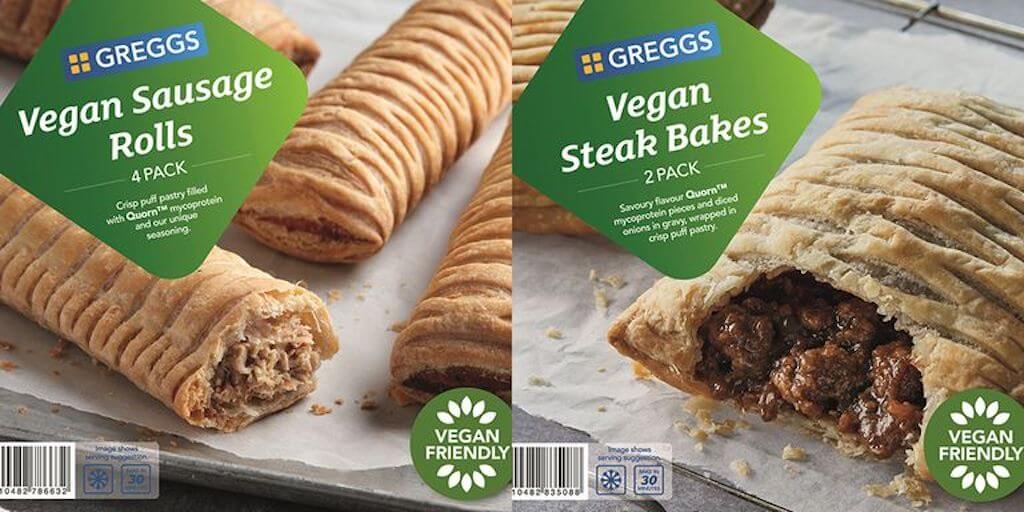 Greggs frozen vegan range to launch Iceland