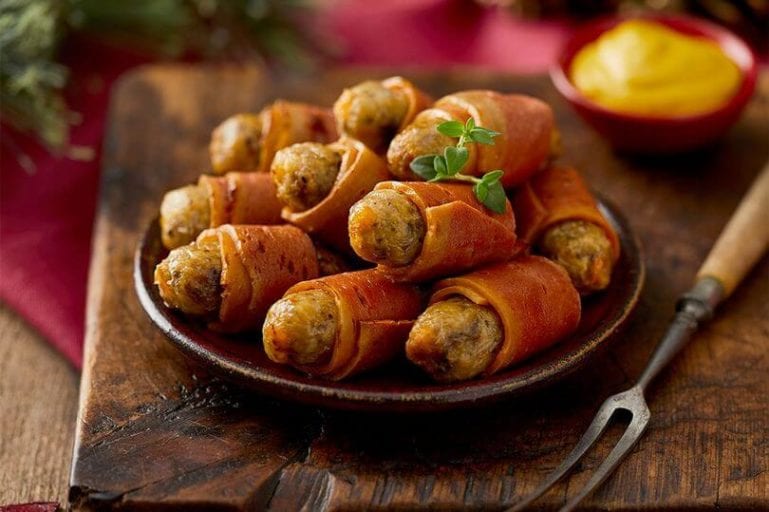 Morrisons' new vegan party food range including no-pigs, no-duck and no-prawns tempura roll out in the stores across UK