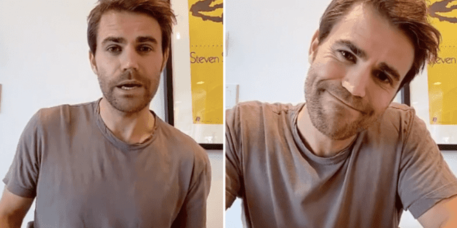 Paul Wesley urges 4.1 million followers to ‘Go Vegan in 2021'