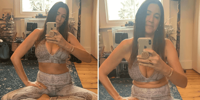 TV star Lisa Snowdon ‘proud’ of body after ditching booze and going vegan