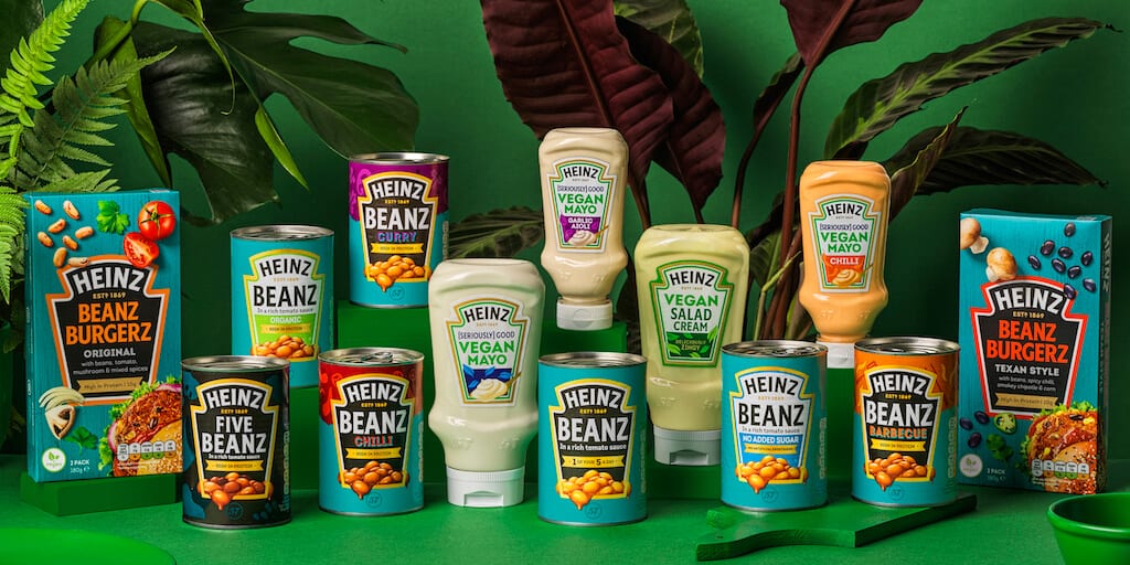 Heinz new vegan range includes burgers in addition to mayo and salad cream