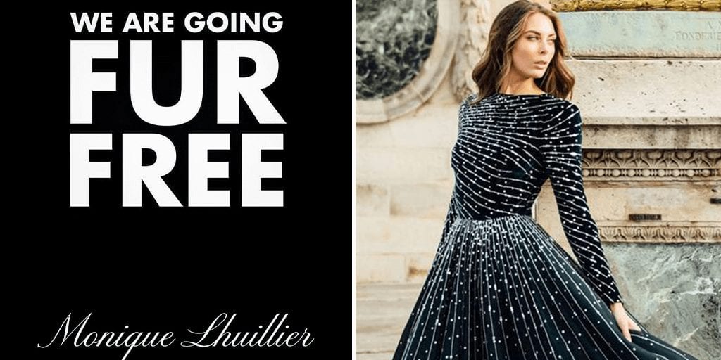 Monique Lhuillier Bans Fur to prove ‘future of fashion is vegan’