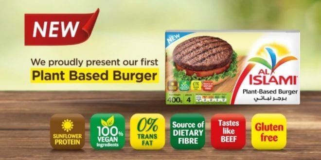 UAE's largest frozen food company launches its first plant-based burger