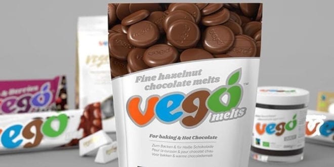 Vego chocolate melts just launched in UK stores