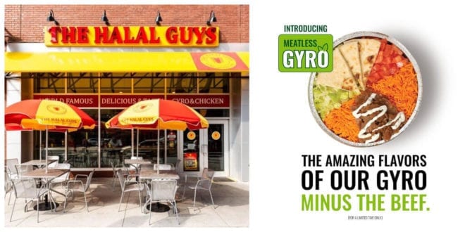 American halal food chain launches vegan gyros with dairy-free tzatziki to meet growing demand