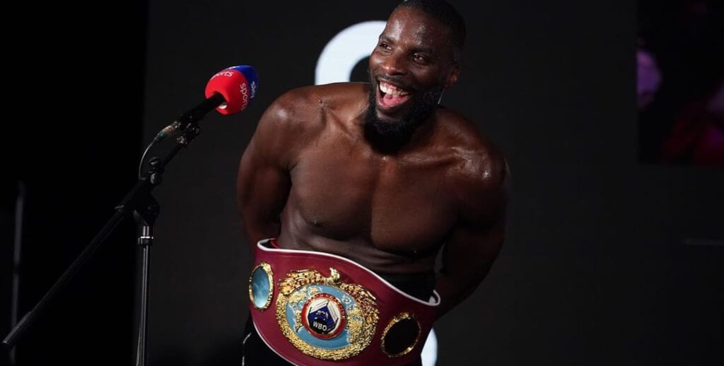 Boxer Lawrence Okolie becomes first vegan to win WBO world cruiserweight title