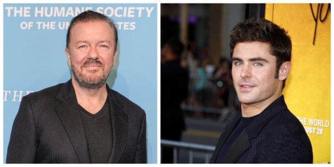 Ricky Gervais and Zac Efron to star in Save Ralph - a film to end animal testing