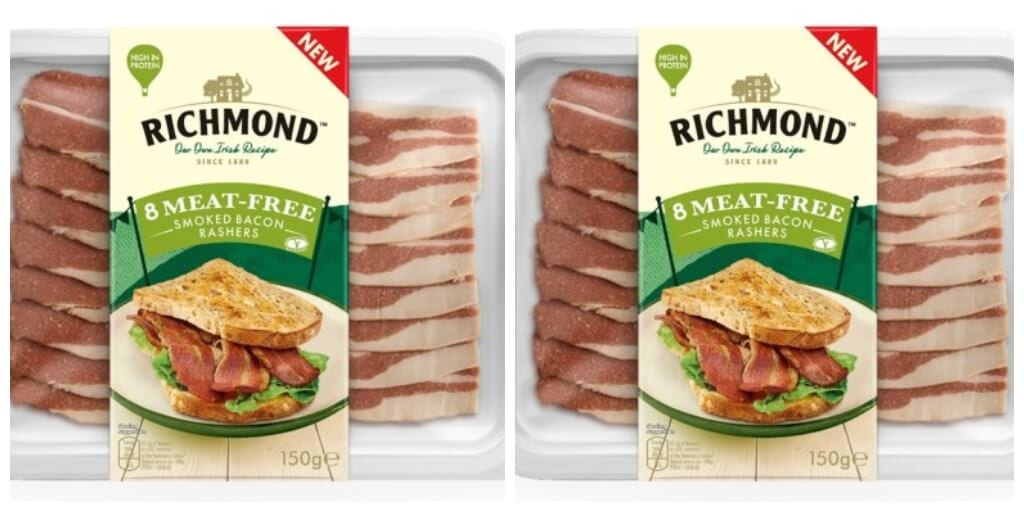 Food giant Richmond adds meat-free rashers to vegan range