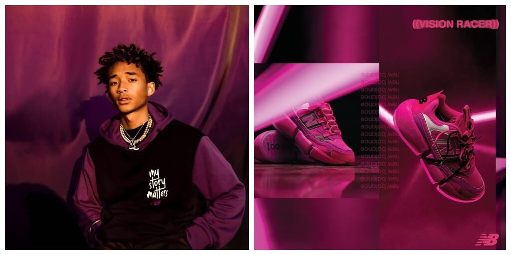Jaden Smith to launch Next New Balance Vision Racer in pink