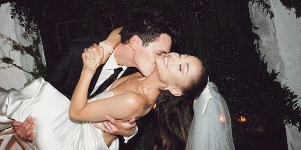 Ariana Grande and Dalton Gomez gifted vegan bicycle for their wedding