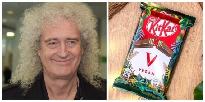 Brian May hopes Nestle’s vegan Kitkat will edge him ‘further in the direction of being a proper vegan’