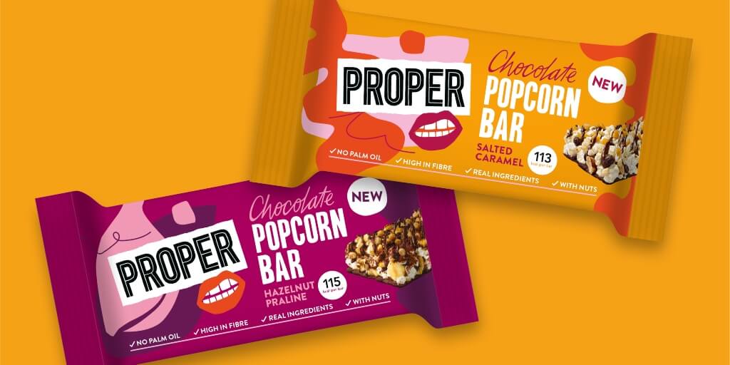 UK snack brand launches gluten-free vegan popcorn bars that ‘deliver on both health and taste’