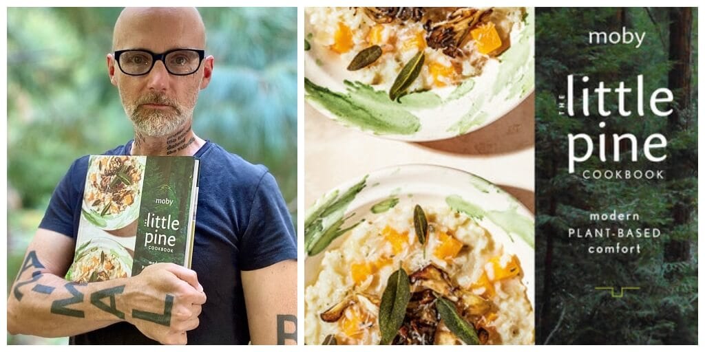 Moby to release vegan cookbook with all proceeds going to rescue animals