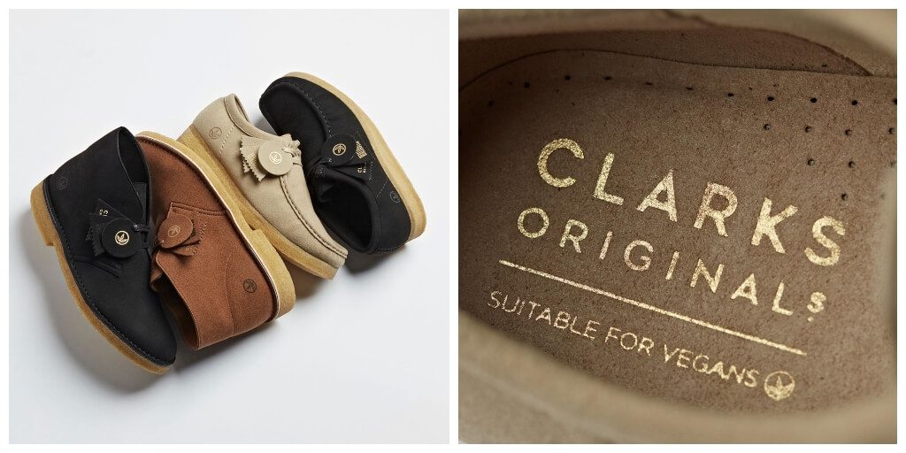 Clarks launches vegan versions of its iconic Wallabee and Desert Boot