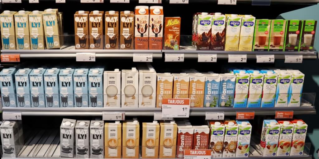 1 In 3 Brits now drink plant-based milk
