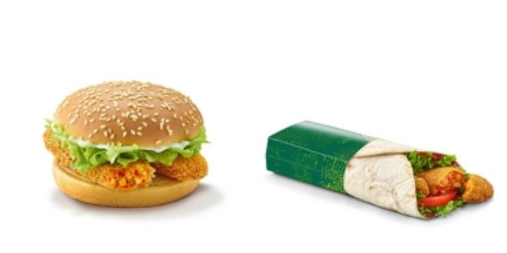 Vegan options at McDonald’s UK