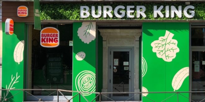 Burger King opens its first 100% veggie restaurant