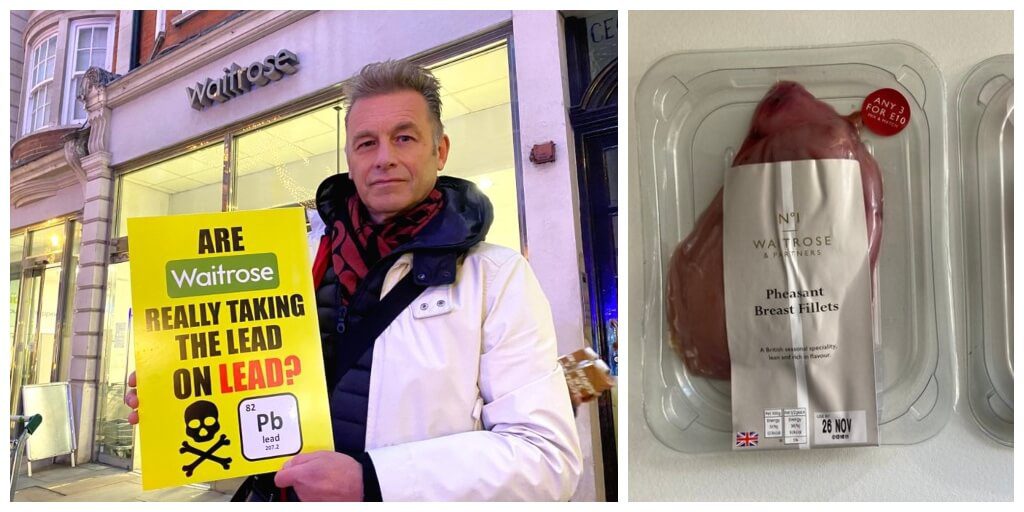 Lead contaminated pheasant meat sold in Waitrose and Sainsbury’s, campaign group says