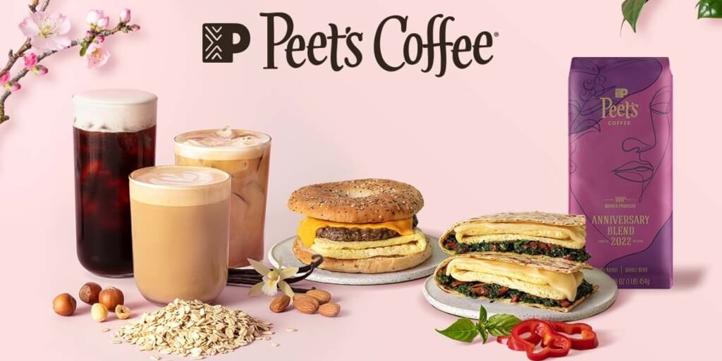 Starbucks rival goes vegan, launches plant-based spring menu