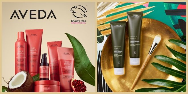 Global vegan beauty brand Aveda is cruelty-free certified