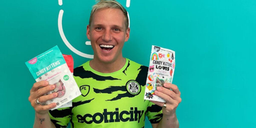 Made In Chelsea star Jamie Laing and vegan soccer club team up in sweet Candy Kitten deal