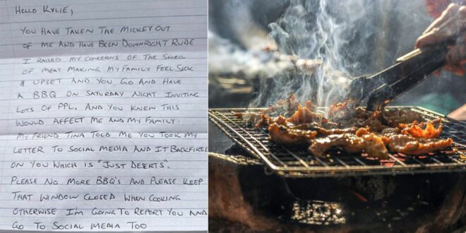 Vegan family issues ‘final warning’ in second note to neighbour over cooking meat